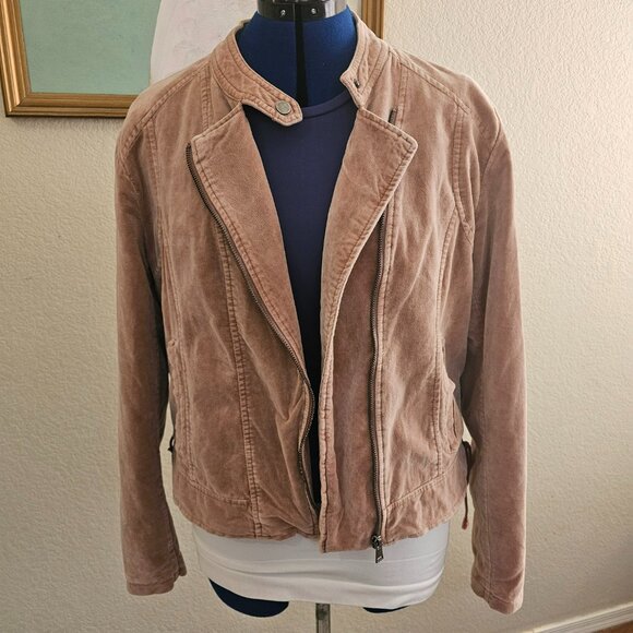 Blush velvety jacket - Picture 6 of 8